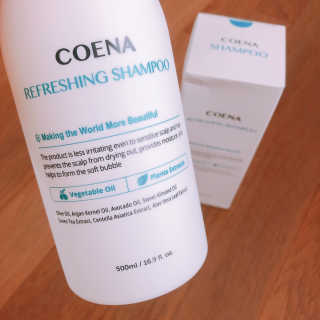 코에나샴푸 500ml — 4점을 준 리뷰어가 2019년 7월 올린 사용 사진