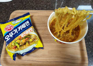 오뚜기카레면 2차 모집 — 5점을 준 리뷰어가 2019년 2월 올린 사용 사진