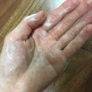 맨즈스킨 바디플레이어 약산성 퍼퓸 바디워시 — 5점을 준 리뷰어가 2019년 8월 올린 사용 사진