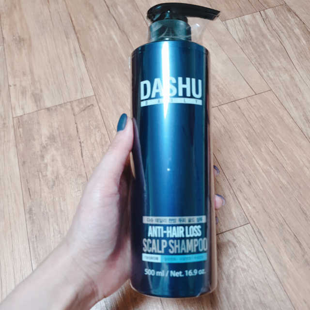 다슈 데일리 단백질 한방 두피 골드 샴푸 500ml 리뷰 사진