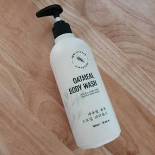 (주)에네스티 내추럴 촉촉  오트밀 바디워시 500ml — 4점을 준 리뷰어가 2019년 9월 올린 사용 사진