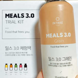 인테이크 밀스 3.0 Trial Kit(보틀형 5종) — 3.5점을 준 리뷰어가 2017년 4월 올린 사용 사진