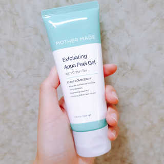 [마더메이드]엑스폴리에이팅 아쿠아필링젤 w. 그린티_E — 3점을 준 리뷰어가 2019년 9월 올린 사용 사진