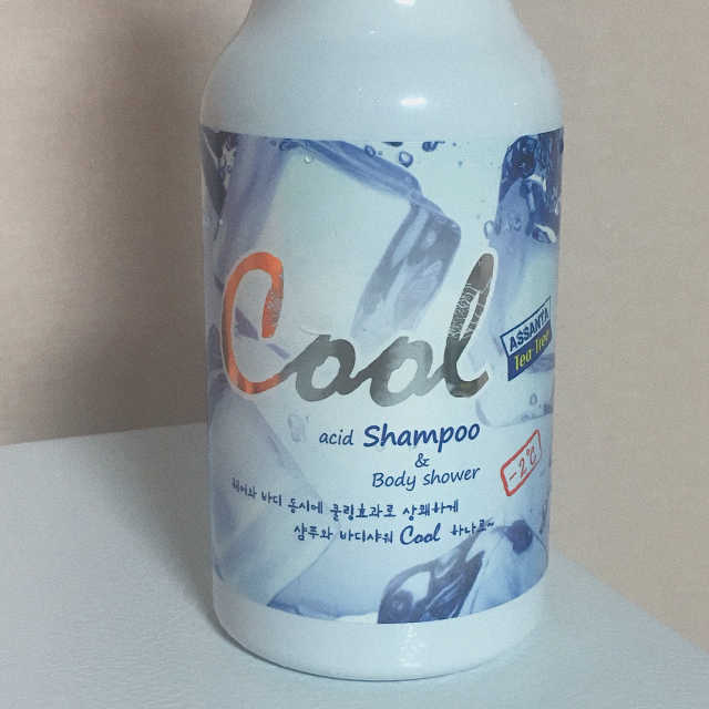 쿨 샴푸 바디워시 아스산타 기린화장품 500ml 리뷰 사진