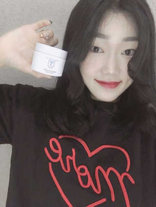 SN 에스엔 티크림 — 4.17점을 준 리뷰어가 2017년 12월 올린 사용 사진