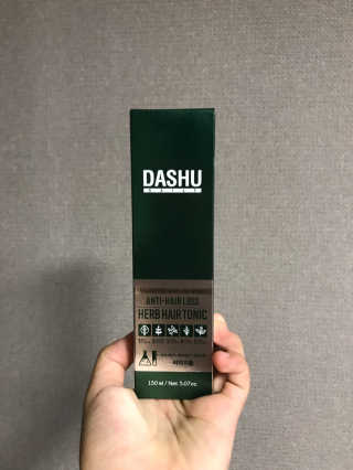 다슈코리아 다슈 안티 헤어로스 허브 헤어토닉 — 3.67점을 준 리뷰어가 2017년 8월 올린 사용 사진