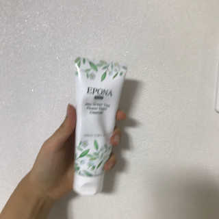에포나 제주 녹차꽃 화산송이 폼클렌저 — 3점을 준 리뷰어가 2019년 2월 올린 사용 사진