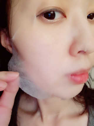 메이베나 1일 1팩 뽑아쓰는 마스크팩 — 4점을 준 리뷰어가 2019년 2월 올린 사용 사진