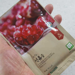 [하이헬스] 정말 진하고 맛있는 유기농 석류즙 30포 — 5점을 준 리뷰어가 2019년 11월 올린 사용 사진
