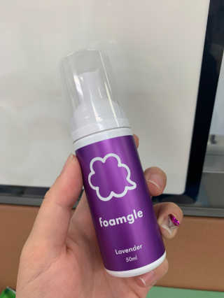 폼글 I foamgle [폼글] 거품가글 50ml 3종 - 민트, 라벤더, 라즈베리 — 2점을 준 리뷰어가 2019년 10월 올린 사용 사진