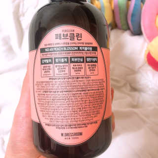 더블유드레스룸 페브클린 500ml — 3.67점을 준 리뷰어가 2018년 11월 올린 사용 사진