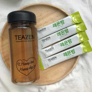 티젠 레몬밤 + 마이보틀 — 4.5점을 준 리뷰어가 2018년 7월 올린 사용 사진