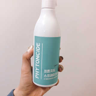 화목한가정 순수니아 피톤치드 스프레이 300ml — 5점을 준 리뷰어가 2019년 3월 올린 사용 사진