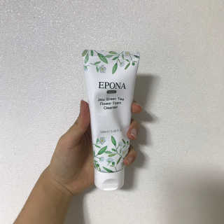 에포나 제주 녹차꽃 화산송이 폼클렌저 — 3점을 준 리뷰어가 2019년 2월 올린 사용 사진