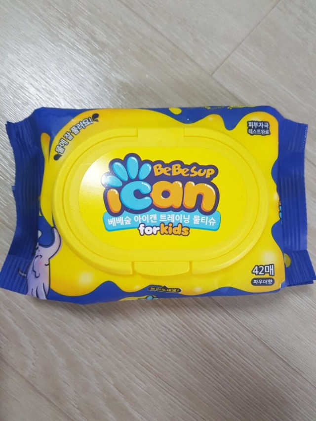 베베숲 아이캔 트레이닝 물티슈 리뷰 사진