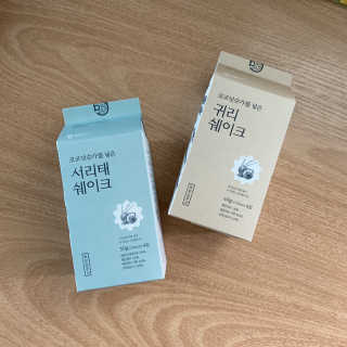 [착한습관]건강한 한끼, 귀리 쉐이크와 서리태 쉐이크 — 3.5점을 준 리뷰어가 2019년 7월 올린 사용 사진