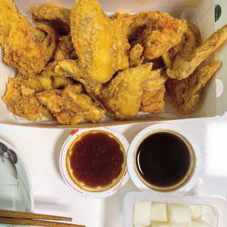 [치킨마루]-  빠사칸윙봉현미 + 콜라 500ml — 5점을 준 리뷰어가 2019년 7월 올린 사용 사진