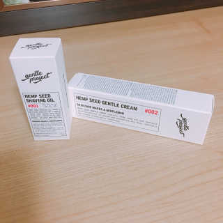 젠틀프로젝트 햄프씨드 쉐이빙 오일 + 햄프씨드 젠틀 크림 — 3.5점을 준 리뷰어가 2019년 3월 올린 사용 사진