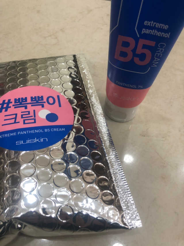 스위스킨-익스트림 판테놀 B5크림（뽁뽁이크림） 리뷰 사진