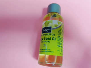 [크나이프] 그레이프씨드 슬리밍 마사지오일 100ml — 5점을 준 리뷰어가 2019년 8월 올린 사용 사진