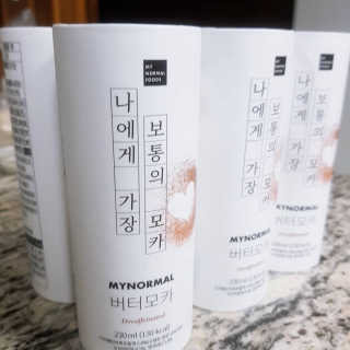 마이노멀 버터모카 디카페인 — 4점을 준 리뷰어가 2019년 12월 올린 사용 사진