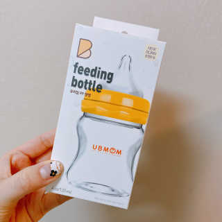 유비맘 신생아젖병 120ml 트리플팩_ 젖꼭지 포함 — 3.5점을 준 리뷰어가 2020년 3월 올린 사용 사진