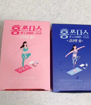 프롬바이오 홍쓰다스 아침,저녁 맞춤형 다이어트식품 14포+14포 — 3.5점을 준 리뷰어가 2019년 8월 올린 사용 사진