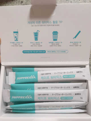 스프렉사코리아 케이프 워터믹스 데일리 다이어트 — 3.67점을 준 리뷰어가 2018년 3월 올린 사용 사진