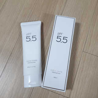 포므시 스노우화이트클렌징폼pH5.5 — 3점을 준 리뷰어가 2020년 2월 올린 사용 사진