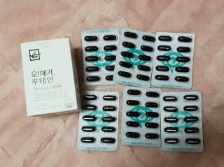 네츄럴굿띵스 오!메가루테인 60일분 — 5점을 준 리뷰어가 2018년 10월 올린 사용 사진