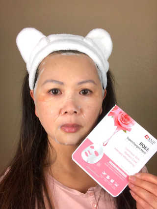 SNP Supercharged Mask_Rose Centifoli Flower — 5점을 준 리뷰어가 2018년 12월 올린 사용 사진
