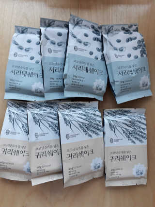 착한습관 귀리쉐이크와 서리태쉐이크 — 5점을 준 리뷰어가 2018년 8월 올린 사용 사진