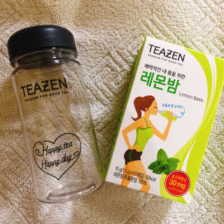 티젠 레몬밤 + 마이보틀 — 4.67점을 준 리뷰어가 2018년 7월 올린 사용 사진