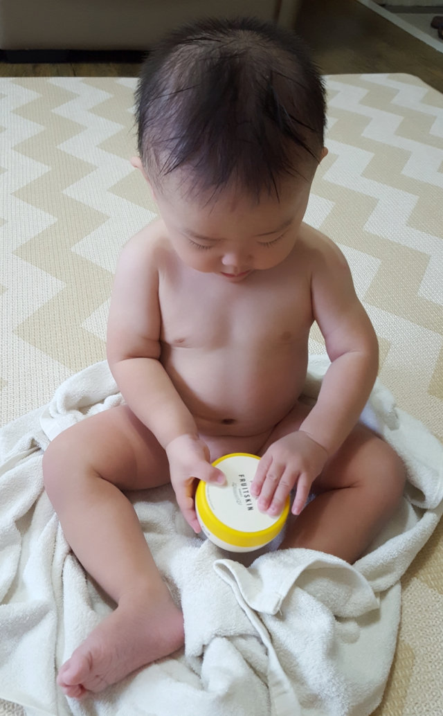 베이비 스킨케어 리뷰 사진