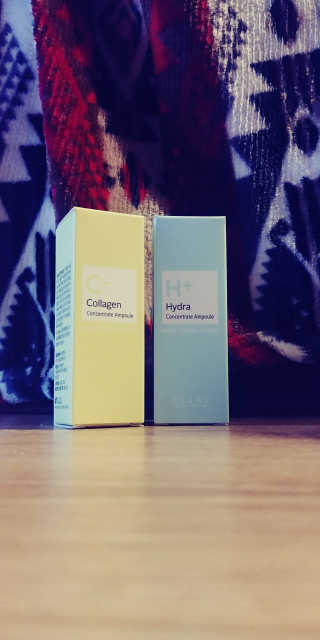 클리앳 x 클리앳 콜라겐+하이드라 컨센트레이트앰플 각 12ml — 4.17점을 준 리뷰어가 2018년 3월 올린 사용 사진