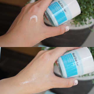 리얼베리어 아쿠아 수딩 젤 크림 대용량 기획세트 — 4.5점을 준 리뷰어가 2018년 5월 올린 사용 사진