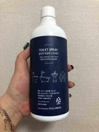 셀로몬 토일렛 스프레이 500ml — 3.17점을 준 리뷰어가 2018년 5월 올린 사용 사진
