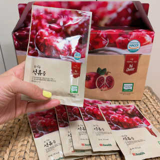 [하이헬스] 정말 진하고 맛있는 유기농 석류즙 30포 — 5점을 준 리뷰어가 2019년 11월 올린 사용 사진