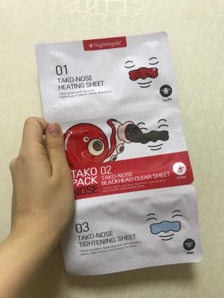 나이팅게일 TAKO PACK NOSE [문어코팩] — 3.83점을 준 리뷰어가 2018년 6월 올린 사용 사진
