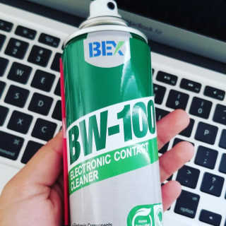 BW-100, 전자 접점 클리너 — 5점을 준 리뷰어가 2019년 8월 올린 사용 사진