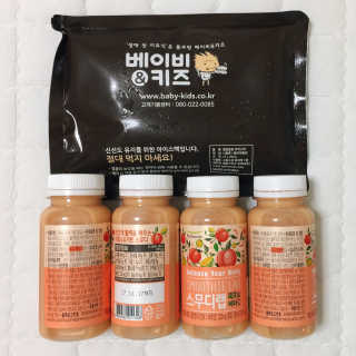 풀무원 스무디랩 피치&비타 — 4.5점을 준 리뷰어가 2017년 11월 올린 사용 사진