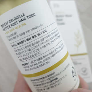 달리프 클로렐라 베러 루트 헤어토닉 100ml — 5점을 준 리뷰어가 2020년 3월 올린 사용 사진
