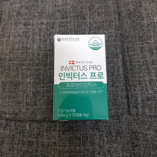 라플레 염창환 박사의 3세대 유산균, 인빅터스 프로 — 5점을 준 리뷰어가 2019년 8월 올린 사용 사진