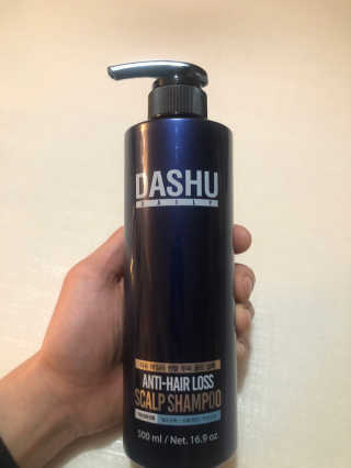 다슈코리아 다슈 데일리 단백질 한방 두피 골드 샴푸 500ml — 5점을 준 리뷰어가 2020년 3월 올린 사용 사진