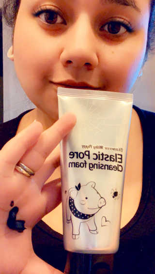엘리자베카 밀키피기 엘라스틱 포어 클렌징폼 — 5점을 준 리뷰어가 2019년 3월 올린 사용 사진