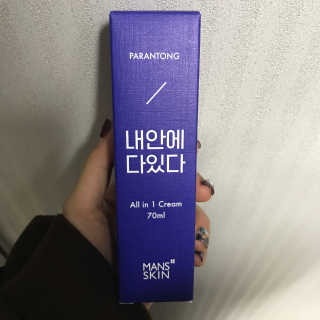 맨즈스킨 파란통 내안에다있다 — 3.67점을 준 리뷰어가 2017년 12월 올린 사용 사진