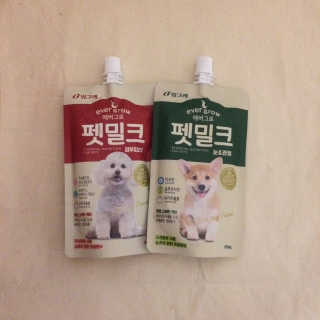[빙그레] 에버그로 생유산균 1봉（10포입）+펫밀크2팩 — 5점을 준 리뷰어가 2019년 5월 올린 사용 사진