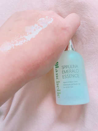 블랑벨 스피루리나 에메랄드 에센스 — 5점을 준 리뷰어가 2018년 3월 올린 사용 사진