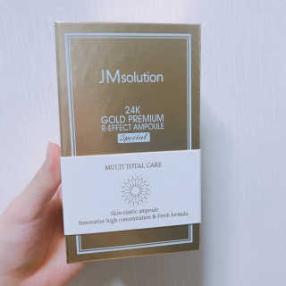 JM솔루션 24K 골드 프리미엄 알 이펙트 앰플 스페셜 — 5점을 준 리뷰어가 2018년 12월 올린 사용 사진