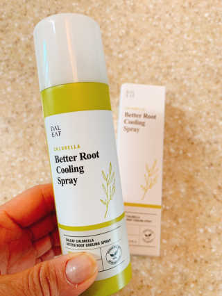 달리프 클로렐라 베러 루트 쿨링 스프레이 100ml — 5점을 준 리뷰어가 2019년 5월 올린 사용 사진